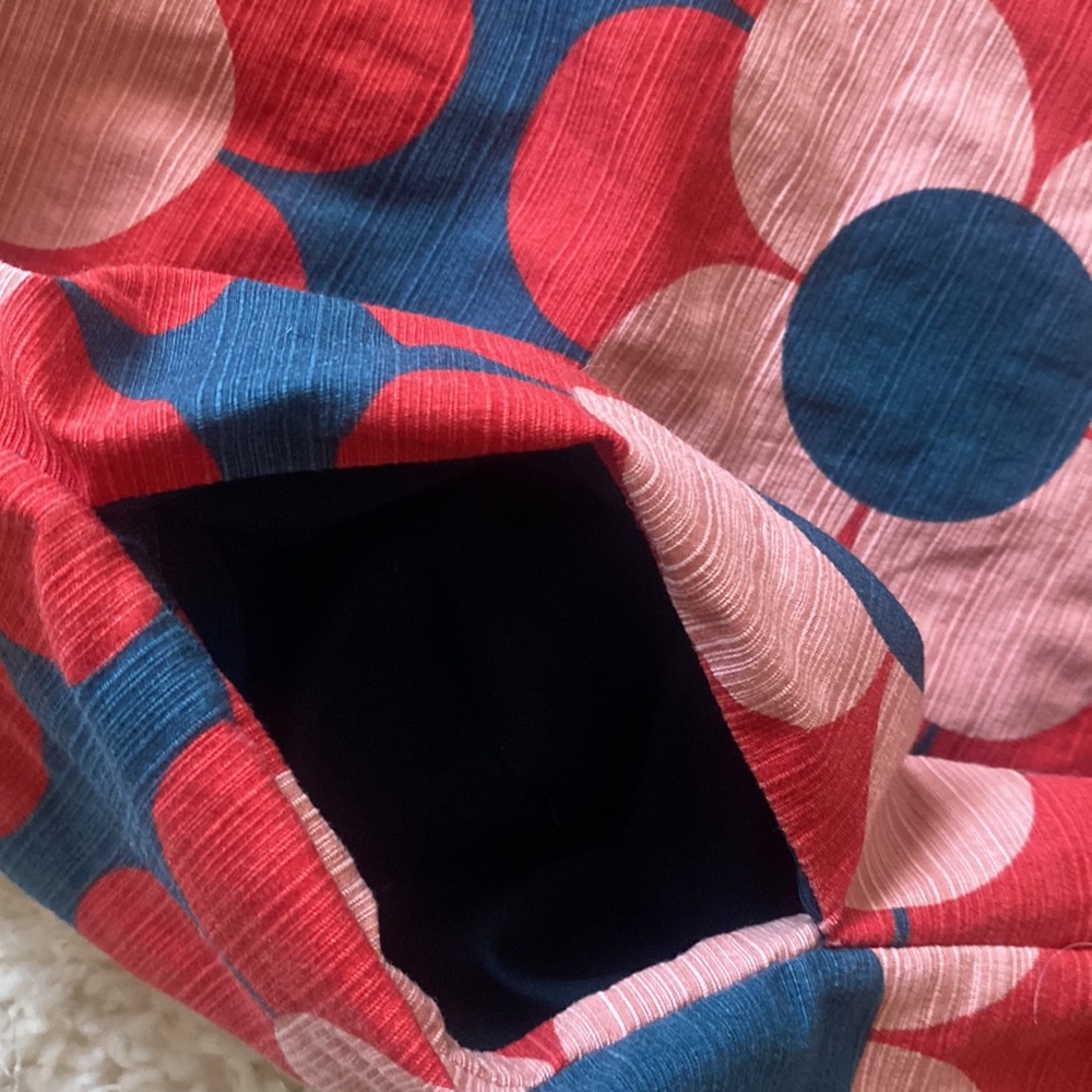 Boden Navy and Pink Floral Shift Dress - Picture 6 of 8